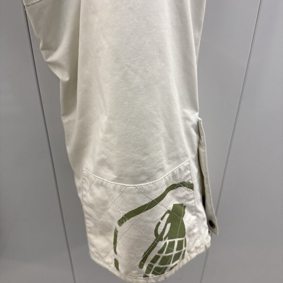 Grenade Men’s Snowboarding Pants Size Small 34x30 White Adjustable Waist - Picture 6 of 16